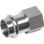 Муфта переходная 18x3/4 ВПр-ВР Sanha 9270G, нержавеющая сталь