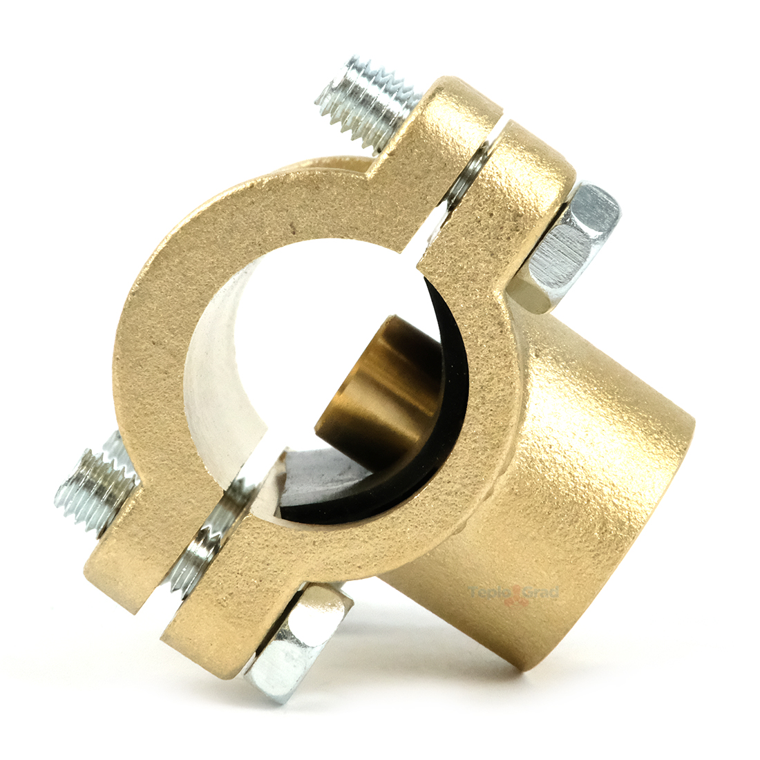 Врезка в трубу TIM (1/2x1/2x1/2) на трубу 20 мм, водоотвод