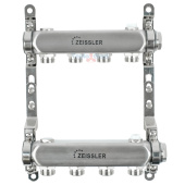 Коллектор Zeissler на 4 выхода без запорных клапанов