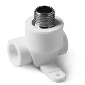 Уголок байпасный для смесителя Pro Aqua НР 20x1/2 PP-R Уголок байпасный для смесителя Pro Aqua НР 20x1/2 PP-R