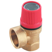 Предохранительный клапан Rommer 1,5 бар 1/2x3/4 для системы отопления