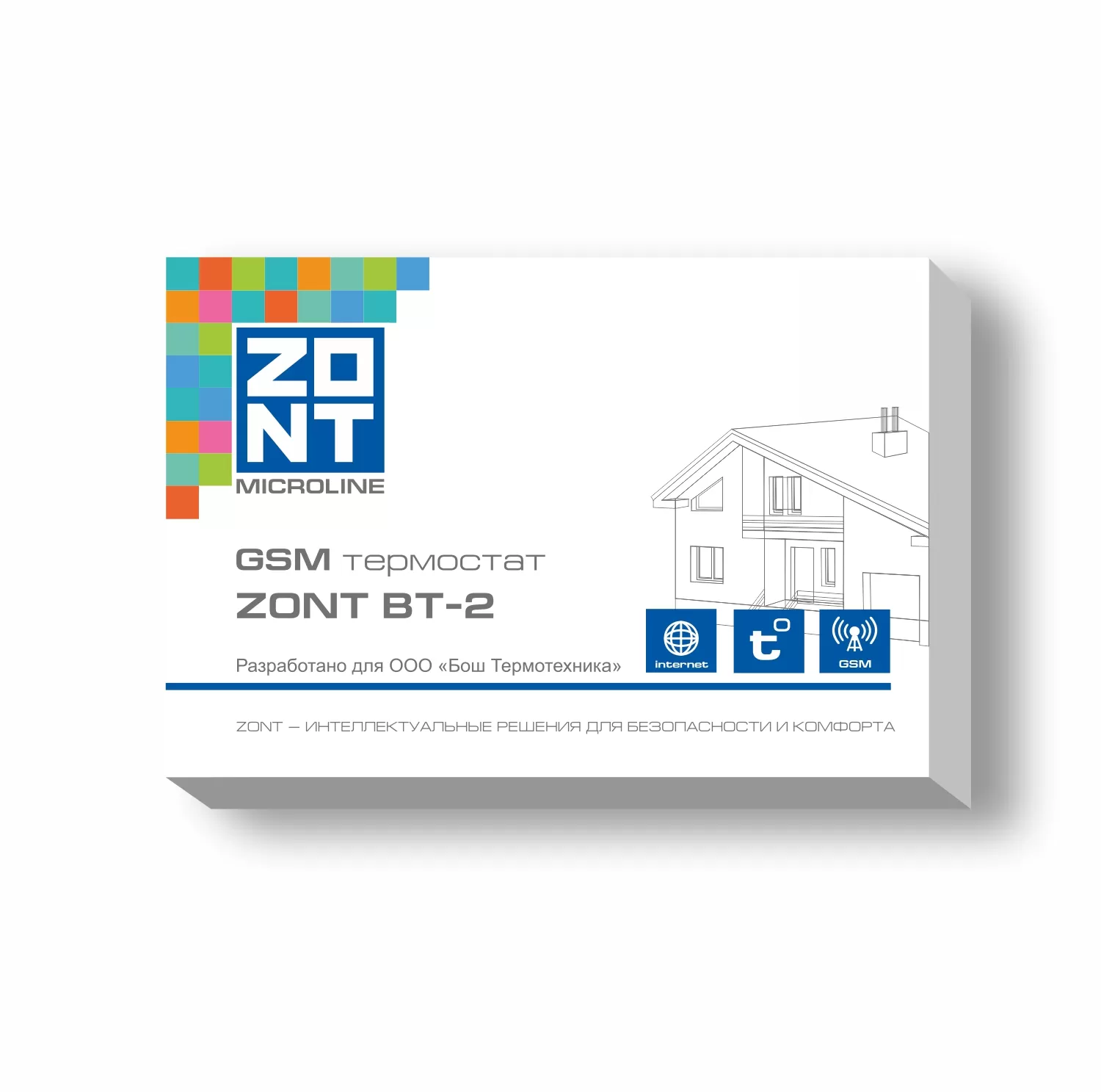 Термостат Zont BT-2 для котлов Bosch и Buderus Термостат Zont BT-2 для котлов Bosch и Buderus