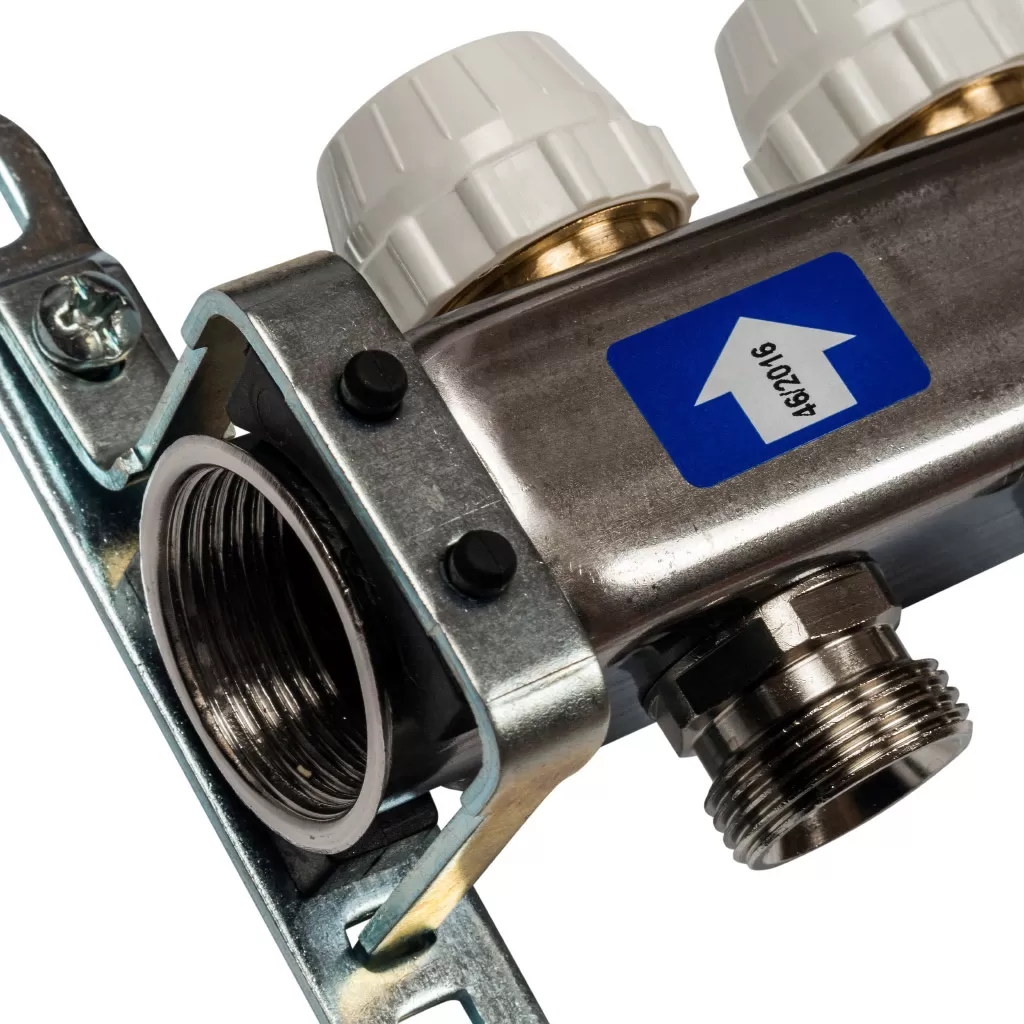 Коллектор Stout на 5 выходов из нержавеющей стали без расходомеров - SMS 0922 000005