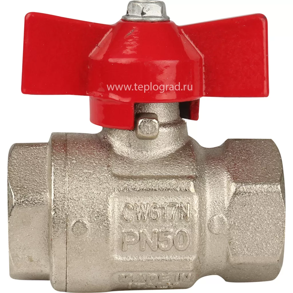 Шаровой кран Itap полнопроходной ВР Ideal 092 1/2