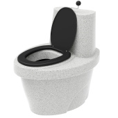 Торфяной туалет Rostok белый (биотуалет)