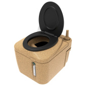Торфяной туалет Rostok Eco песочный (биотуалет)