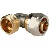 Угольник с наружной резьбой винтовой Stout 1x26