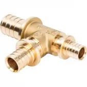 Тройник Stout 25x20x16 для труб из сшитого полиэтилена