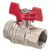 Кран шаровой Oventrop Optibal ВВ 1/2, ручка бабочка