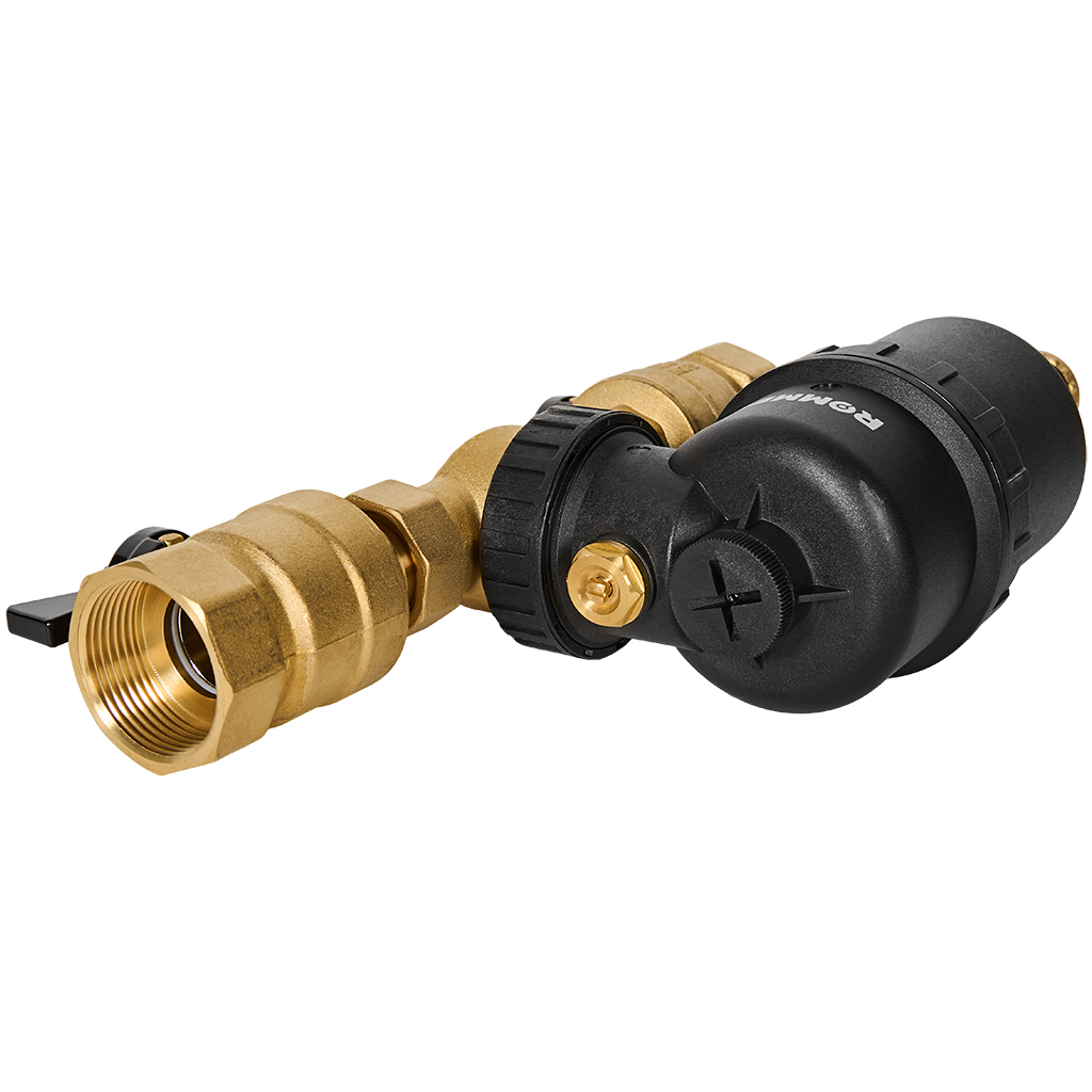 Сепаратор грязи (шлама) поворотный Rommer ВР 1 1/4