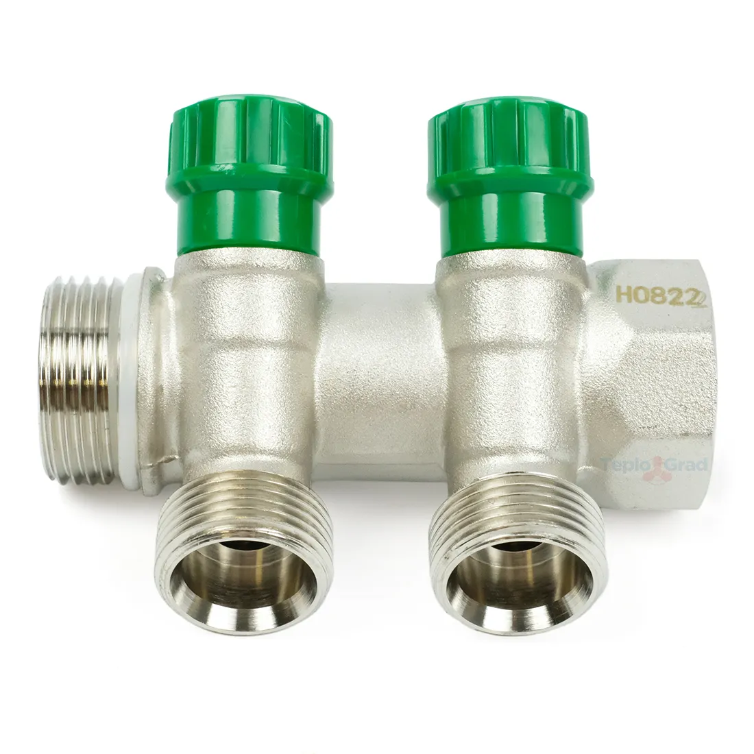 Коллектор TIM регулирующий под 45°, 1x3/4 на 2 выхода