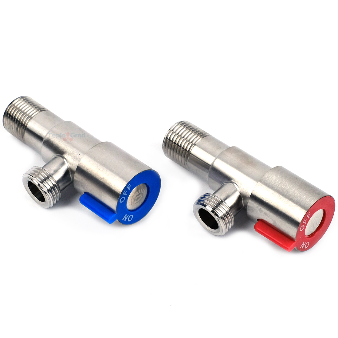 Кран угловой TIM 1/2x1/2 НР нержавеющая сталь (пара) Кран угловой TIM 1/2x1/2 НР нержавеющая сталь (пара)