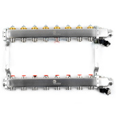 Коллектор из нержавеющей стали Wester MUVS без расходомеров на 8 выходов