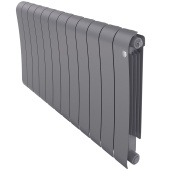 Биметаллический радиатор Royal Thermo Infinity 500 Silver Satin 12 секций