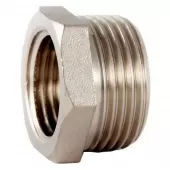 Футорка 1/2x3/8 никелированная Valfex