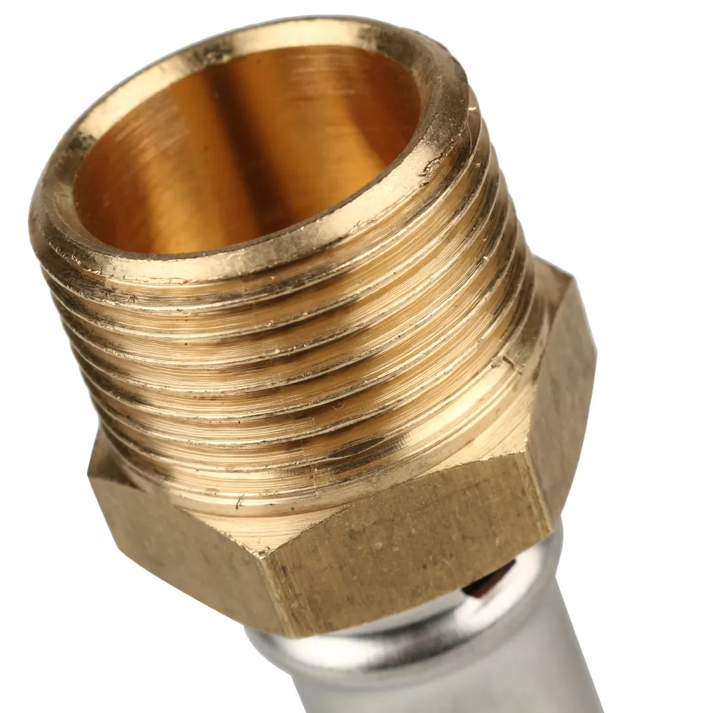 Переходник с наружной резьбой прессовой Stout 3/4 x 16 Переходник с наружной резьбой прессовой Stout 3/4 x 16