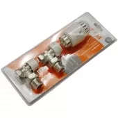 Комплект терморегулирующего оборудования для радиатора угловой TIM 1/2 Комплект терморегулирующего оборудования для радиатора угловой TIM 1/2