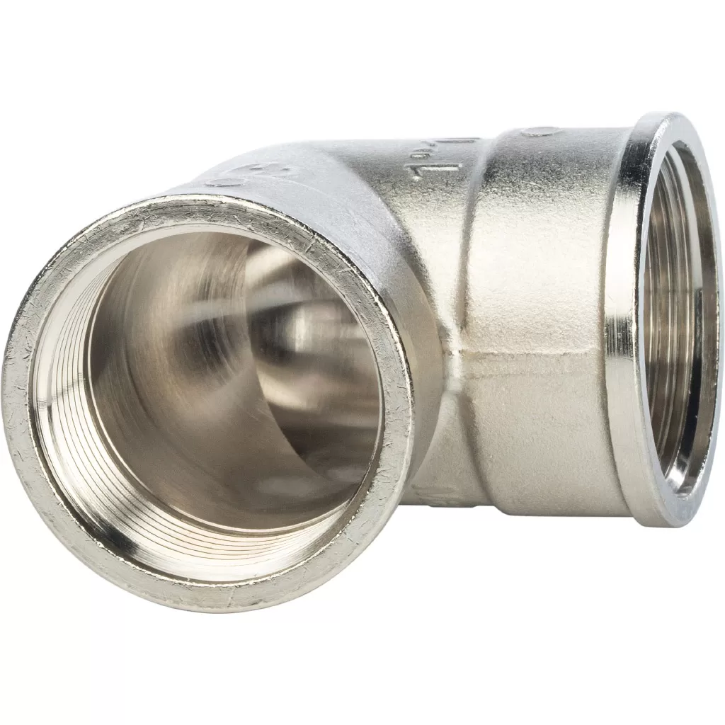 Угольник 1 1/4 ВВ никелированный Stout