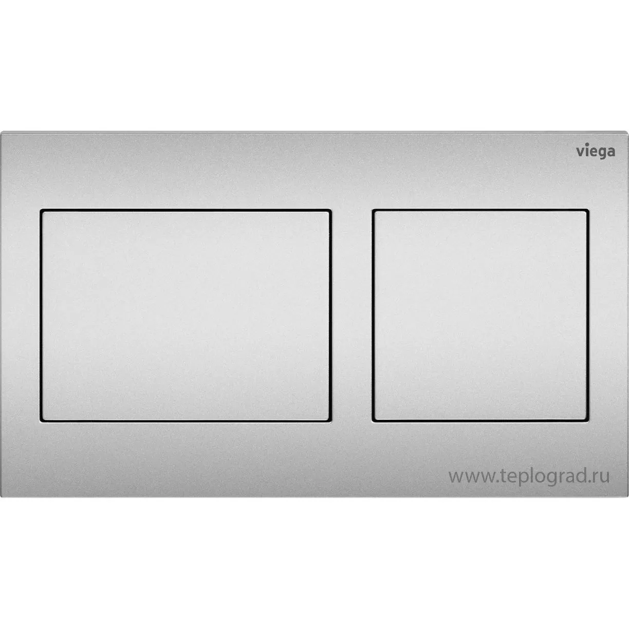 Кнопка смыва Viega Prevista Visign for Style 21 8611.1 для смывных бачков, пластик, матовый хром