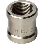 Муфта 3/8 ВВ никелированная Stout