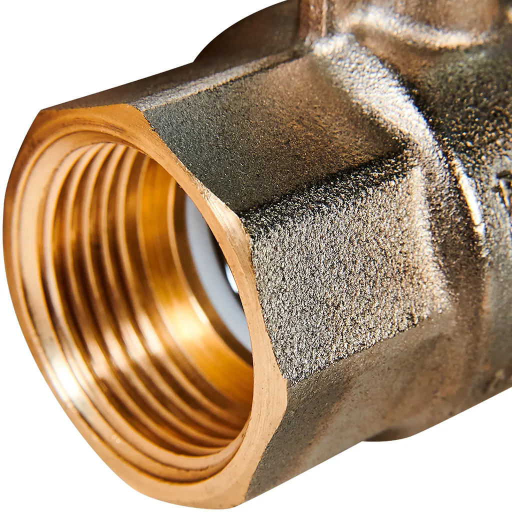 Шаровой кран Stout ВР-ВР 3/4 полнопроходной, ручка рычаг