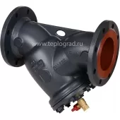 Фильтр сетчатый Danfoss FVF DN25 со сливным краном фланцевый