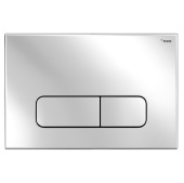 Панель смыва РЕХАУ Nova Ellipse 001 с овальными клавишами, хром, глянцевый