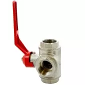 Шаровой кран трехходовой Itap 128 1 1/4 тип L