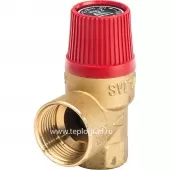 Предохранительный клапан Watts SVH 25-1/2, 2,5 бар для системы отопления