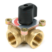 Трехходовой поворотный смесительный клапан TIM 1