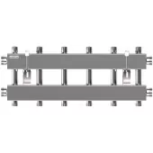 Распределительный коллектор Gidruss MKSS-150-6DUx25 (150 кВт, 2 магистр. подкл. G 1 1/2, 3 конт. G 1 вверх и 3 вниз)
