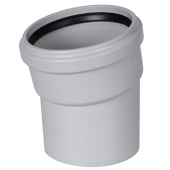 Отвод канализационный Stout 110x15° бесшумный