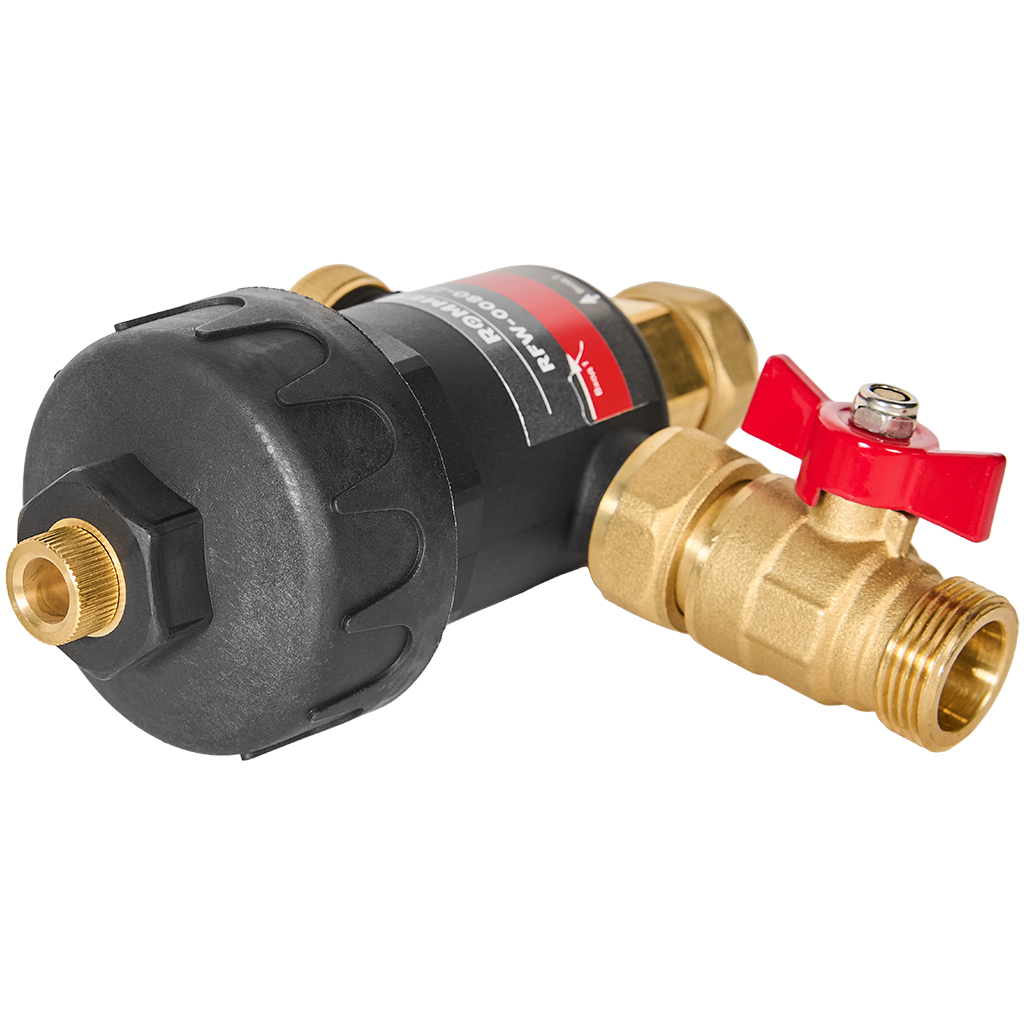 Сепаратор грязи (шлама) Rommer 3/4 для настенных котлов