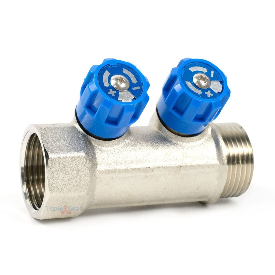 Коллектор Valfex регулирующий 1x1/2 на 2 выхода