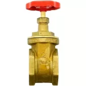 Задвижка клиновидная Uni-Fitt ВВ 2 латунная PN10