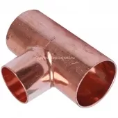 Тройник 35x28x35 ВП Sanha 5130, для медных труб под пайку 15130352835