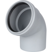 Отвод канализационный Stout 110x67° бесшумный