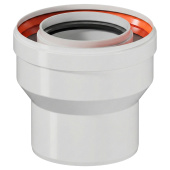 Переход Rommer с Ø60/100 на Ø80/125 конденсационный