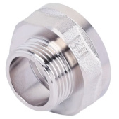Муфта переходная 1/2x1/4 ВН никелированная Zeissler