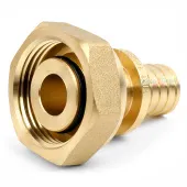 Муфта TIM с накидной гайкой 16(2.2)x3/4 евроконус