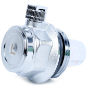 Воздухоотводчик автоматический Valfex 1" для радиатора, левый