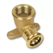 Водорозетка 22x3/4 ВПр-ВР 8472G Sanha, для медных труб прессовая