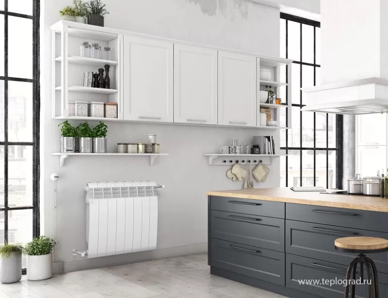 Биметаллический радиатор Royal Thermo BiLiner 350 Bianco Traffico 10 секций Биметаллический радиатор Royal Thermo BiLiner 350 Bianco Traffico 10 секций