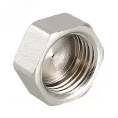 Заглушка 1/2 ВР никелированная Valfex