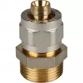 Переходник с наружной резьбой винтовой Stout 3/4x16