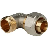 Угольник с наружной резьбой винтовой Stout 1x32