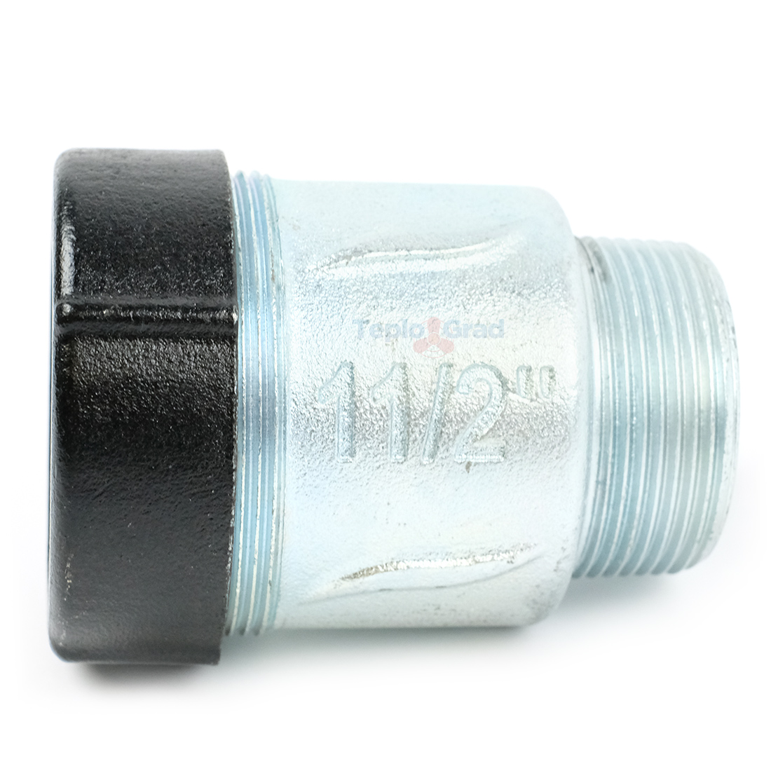 Обжимное соединение из ковкого чугуна Zeissler НР 1 1/2 Обжимное соединение из ковкого чугуна Zeissler НР 1 1/2