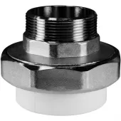 Муфта разъемная с наружной резьбой Valfex 63x2 PP-R