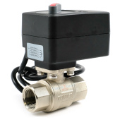 Кран шаровой с электроприводом Zeissler 220В 3/4 Кран шаровой с электроприводом Zeissler 220В 3/4