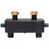 Гидравлическая стрелка Rommer с накидными гайками 1 1/4, 4.53 м3/час